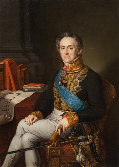 Retrato de Iván Vasílievich Tutolmin 1751-1839, 1830s de Vasili Andreevich Tropinin
