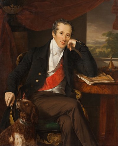 Retrato del Conde Nikita Petrovich Panin 1770-1837, década de 1830 de Vasili Andreevich Tropinin