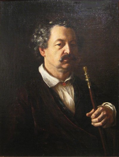 Retrato del compositor Alexander Aleksandrovich Alyabyev 1787-1851, 1840-1850 de Vasili Andreevich Tropinin
