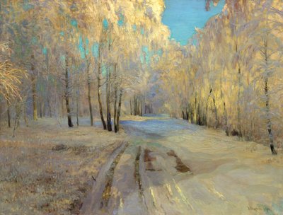 Escarcha, 1900 de Vasili Baksheyev