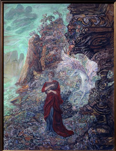 Safo y Pegaso de Vasili Dmitrievich Millioti