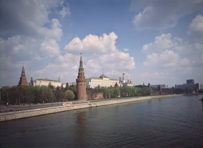 El Gran Palacio del Kremlin en el Río Moskva de Vasili Ivanovich Bazhenov