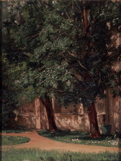 Cerca de la casa de los Tretiakov de Vasili Maksimovich Maksimov