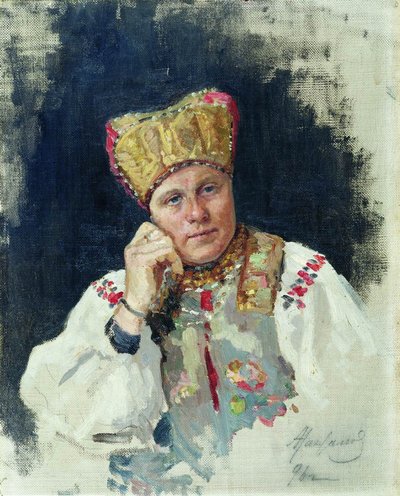 Campesino ruso, 1896 de Vasili Maksimovich Maksimov