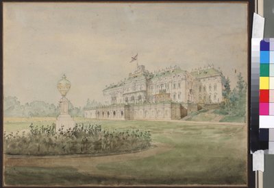 El palacio Constantino en Strelna, cerca de San Petersburgo de Vasili Semenovich Sadovnikov