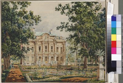 Dacha propia del emperador Alejandro II en Peterhof de Vasili Semenovich Sadovnikov