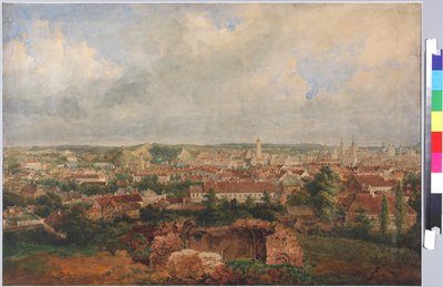 Vista de Vilna, por Sadovnikov, Vasily Semyonovich (1800-1879) de Vasili Semenovich Sadovnikov