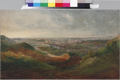 Vista de Vilna, por Sadovnikov, Vasily Semyonovich (1800-1879) de Vasili Semenovich Sadovnikov