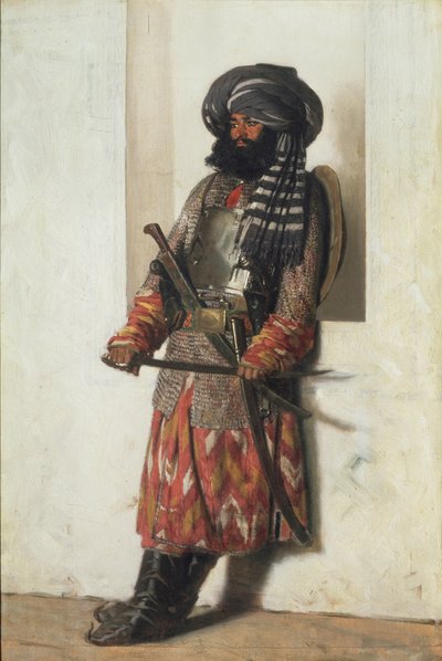 Un afgano, 1870 de Vasili Vasilievich Vereshchagin
