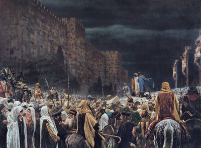 Crucifixión por los romanos, 1887 de Vasili Vasilievich Vereshchagin