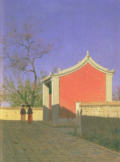 Casa de reuniones de los Solones, Ak-Kent, 1869-70 de Vasili Vasilievich Vereshchagin