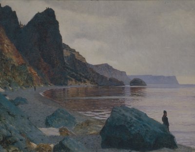 Cerca del Monasterio de San Jorge. Crimea de Vasili Vasilievich Vereshchagin
