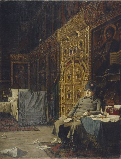 En el camino. Malas noticias de Francia, 1899-1900 de Vasili Vasilievich Vereshchagin