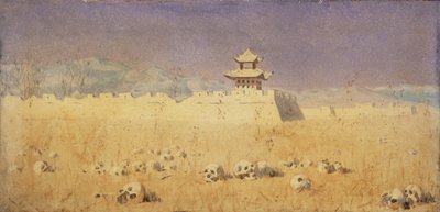 Ruinas en Chuguchak, Xinjiang, 1869 de Vasili Vasilievich Vereshchagin