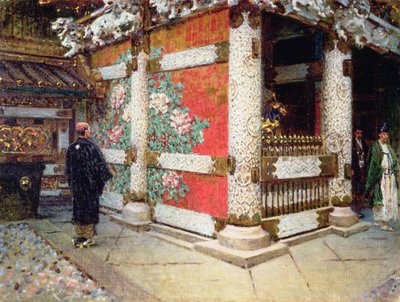 El Templo Shinto en Nikko, Japón de Vasili Vasilievich Vereshchagin