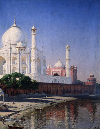 El Taj Mahal en Agra de Vasili Vasilievich Vereshchagin