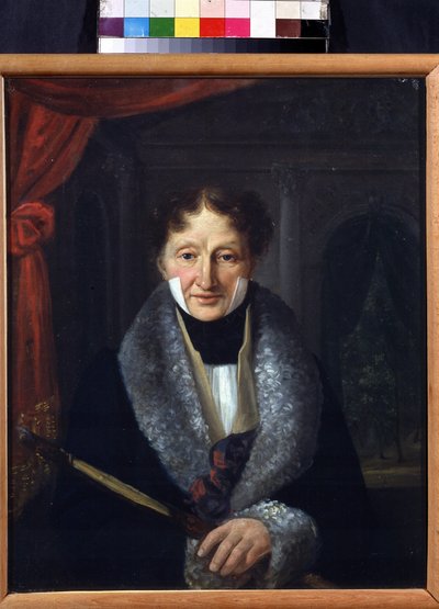 Retrato del maestro de ballet Charles Louis Didelot (1767-1837). Pintura de Vasili Venediktovich Baranov (1792-1836). Óleo sobre lienzo, 46,5 x 37,5 cm de Vasili Venediktovich Baranov