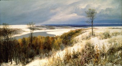 Nieve temprana, 1891 de Vasilij Dmitrievich Polenov