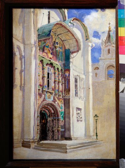 El Zar Michel y Feodorovich de Roussier (Mikhail Feodorovich Romanov de Vasilij Dmitrievich Polenov