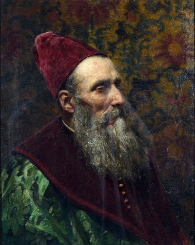 Retrato de un Dogo Veneciano de Vasilij Dmitrievich Polenov