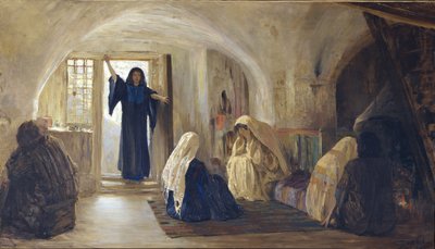 Llevado en una alegría llorosa, 1899-1905 de Vasilij Dmitrievich Polenov