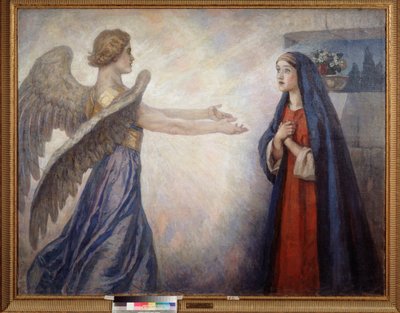 La Anunciación de Vasilij Ivanovic Surikov