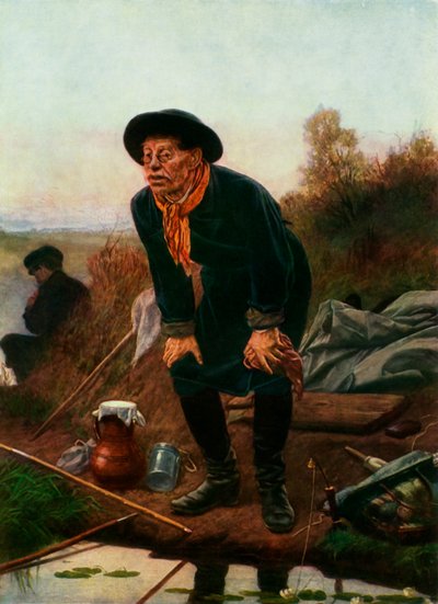 El pescador, 1871, 1965 de Vasily Perov