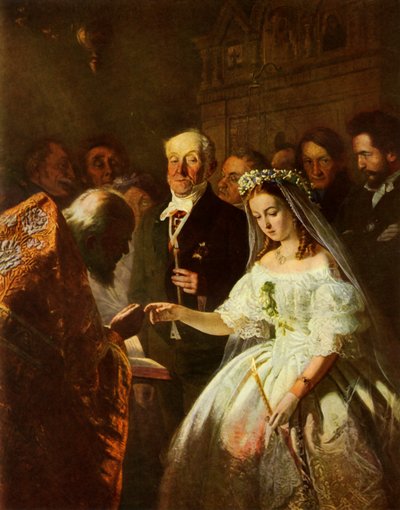 El matrimonio desigual, 1862, 1965 de Vasily Pukirev