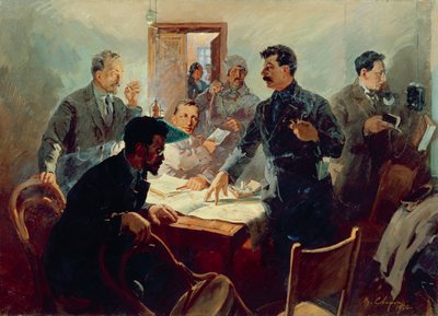 El Estado Mayor de la Revolución de Octubre de 1917 de Vasily Semyonovich Svarog