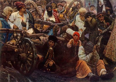 La mañana antes de la ejecución de Vasily Surikov