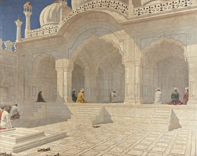 Mezquita de la Perla, Delhi de Vasily Vereshchagin