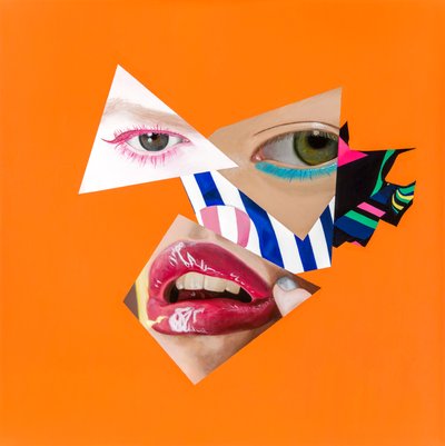 Clown Sauce, 2015 (Acrílico sobre lienzo) de Vaskeen Vaskeen