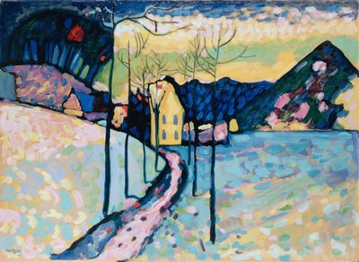 Paisaje de invierno, 1909 de Wassily Kandinsky