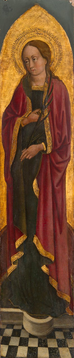 Santa Giustina de Padua de un retablo agustino de Venetian