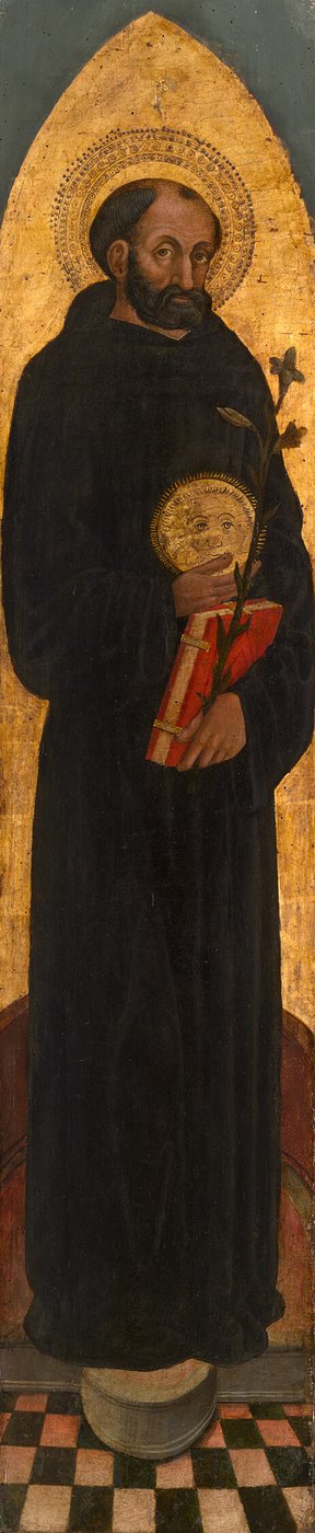 San Nicolás de Tolentino de un retablo agustino de Venetian