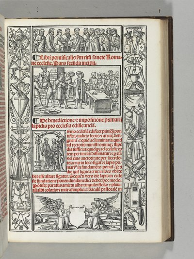Pontificale Romanum: Pontificale secundum Ritus sacrosancte Romane ecclesie de Venetian School