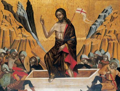 La Resurrección, Venecia o Creta, c.1500 de Veneto Cretan School