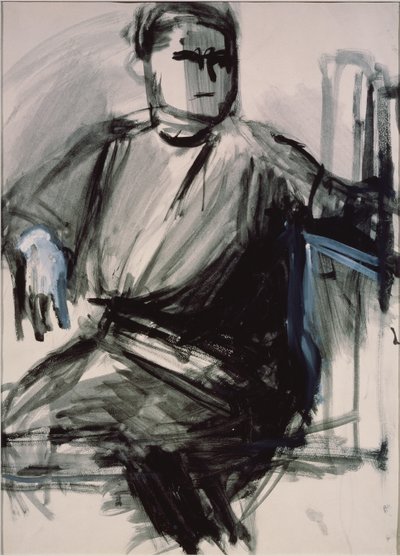 Autorretrato, 1934 de Vera Mikhailovna Yermolayeva