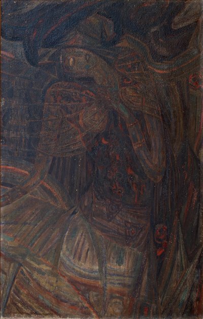 El camino del artista, 1923 de Vera Vladimirovna Khlebnikova