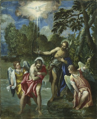 Bautismo de Cristo de Veronese