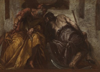 Jano y Saturno, c.1730-70 de Veronese