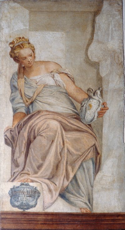 Templanza, de la pared de la sacristía de Veronese