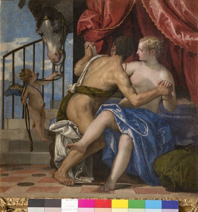Venus y Marte de Veronese