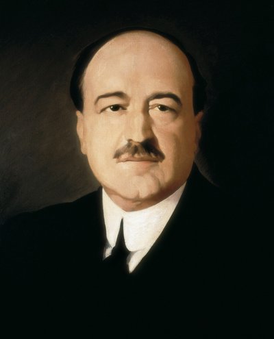 Retrato de Vicente BLASCO IBANEZ (1867-1928), escritor, periodista y político español (óleo sobre lienzo) de Vicente Blasco Ibanez