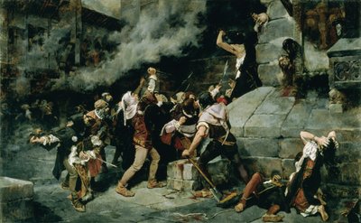 A los pies del Salvador", la matanza de los judíos en la Edad Media de Vicente Cutanda y Toraya