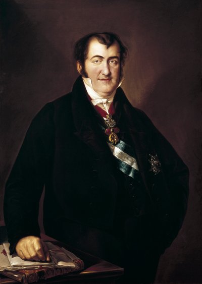 Retrato de Fernando VII de España de Vicente Lopez y Portana