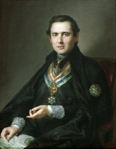 Juan Gutiérrez de León, León El Sacerdote de Vicente López Portaña