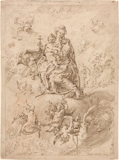 La Madonna del Rosario de Vicente Salvador Gómez