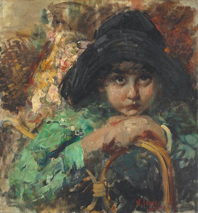 Niño Pensativo de Vicenzo Irolli