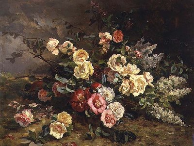 Naturaleza Muerta con Flores de Victoire Leclaire